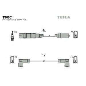 кабели за свещи - комплект запалителни кабели TESLA T800C