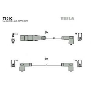 кабели за свещи - комплект запалителни кабели TESLA T801C 