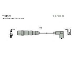 кабели за свещи - комплект запалителни кабели TESLA T803C