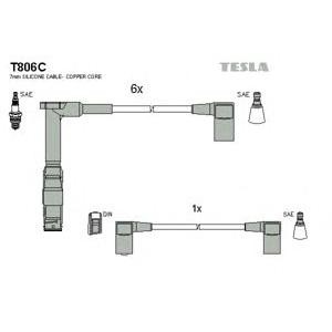 кабели за свещи - комплект запалителни кабели TESLA T806C