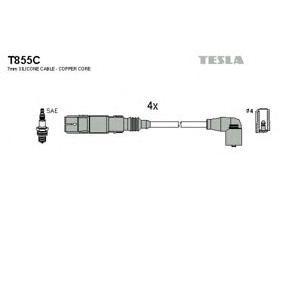 кабели за свещи - комплект запалителни кабели TESLA T855C
