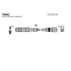 кабели за свещи - комплект запалителни кабели TESLA T869C 