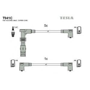 кабели за свещи - комплект запалителни кабели TESLA T941C