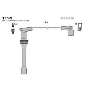 кабели за свещи - комплект запалителни кабели TESLA T774S