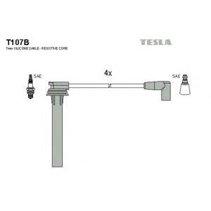 кабели за свещи - комплект запалителни кабели TESLA T107B 
