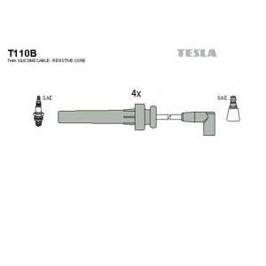 кабели за свещи - комплект запалителни кабели TESLA T110B 