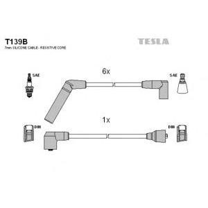 кабели за свещи - комплект запалителни кабели TESLA T139B 