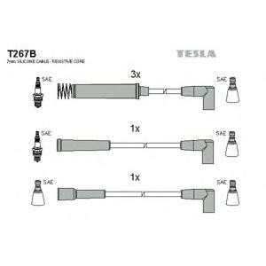 кабели за свещи - комплект запалителни кабели TESLA T267B