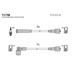 кабели за свещи - комплект запалителни кабели TESLA T279B 