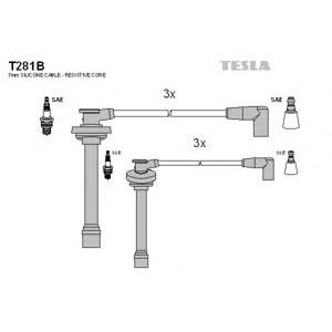 кабели за свещи - комплект запалителни кабели TESLA T281B 