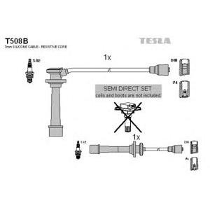 кабели за свещи - комплект запалителни кабели TESLA T508B
