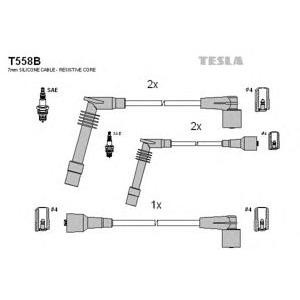 кабели за свещи - комплект запалителни кабели TESLA T558B