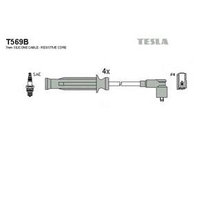 кабели за свещи - комплект запалителни кабели TESLA T569B