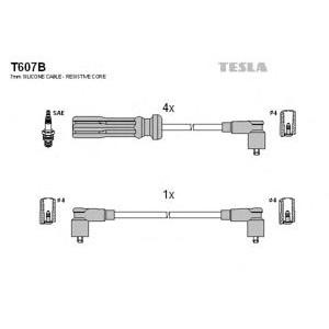 кабели за свещи - комплект запалителни кабели TESLA T607B 