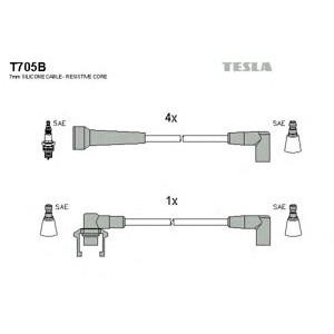 кабели за свещи - комплект запалителни кабели TESLA T705B 