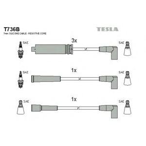 кабели за свещи - комплект запалителни кабели TESLA T736B