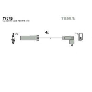 кабели за свещи - комплект запалителни кабели TESLA T767B 