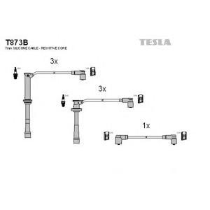 кабели за свещи - комплект запалителни кабели TESLA T873B