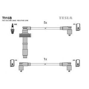 кабели за свещи - комплект запалителни кабели TESLA T916B 