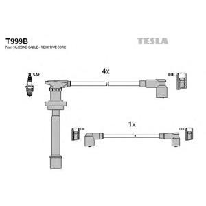 кабели за свещи - комплект запалителни кабели TESLA T999B 