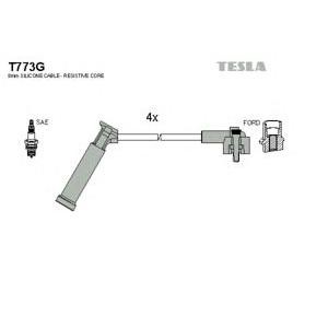 кабели за свещи - комплект запалителни кабели TESLA T773G 