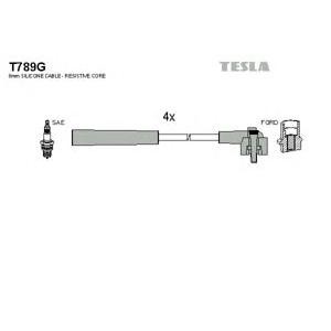 кабели за свещи - комплект запалителни кабели TESLA T789G 