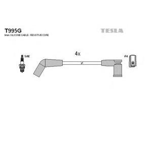 кабели за свещи - комплект запалителни кабели TESLA T995G 