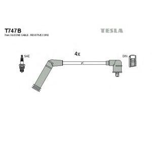 кабели за свещи - комплект запалителни кабели TESLA T747B