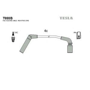 кабели за свещи - комплект запалителни кабели TESLA T888B