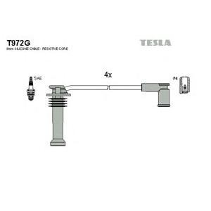 кабели за свещи - комплект запалителни кабели TESLA T972G