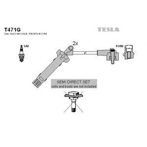кабели за свещи - комплект запалителни кабели TESLA T471G 