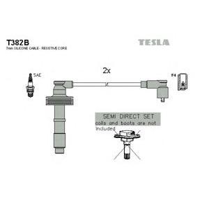 кабели за свещи - комплект запалителни кабели TESLA T382B 