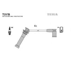 кабели за свещи - комплект запалителни кабели TESLA T297B 