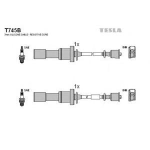 кабели за свещи - комплект запалителни кабели TESLA T745B