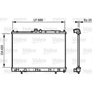 воден радиатор VALEO 735203 