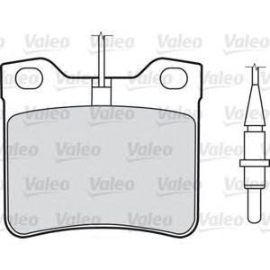 накладки VALEO 598063 