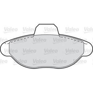 накладки VALEO 598012