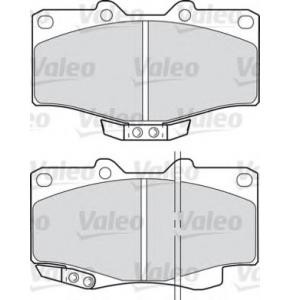 накладки VALEO 598393 