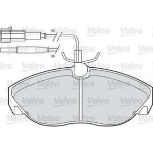 накладки VALEO 598070 