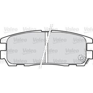 накладки VALEO 598507 