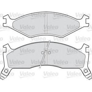 накладки VALEO 598838