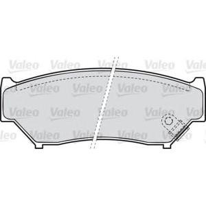 накладки VALEO 598533