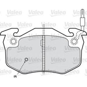 накладки VALEO 598396 