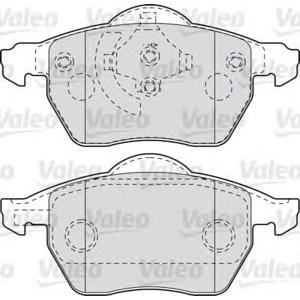 накладки VALEO 598067