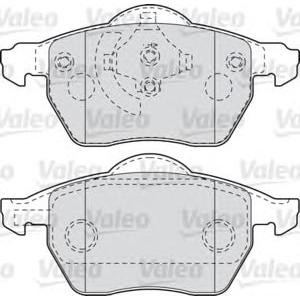 накладки VALEO 598049 