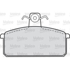 накладки VALEO 598093 