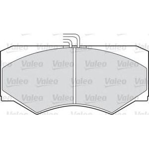накладки VALEO 598613 