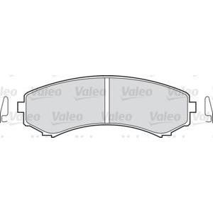 накладки VALEO 598518 