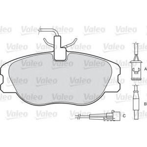 накладки VALEO 598010 