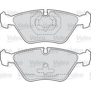накладки VALEO 598616 